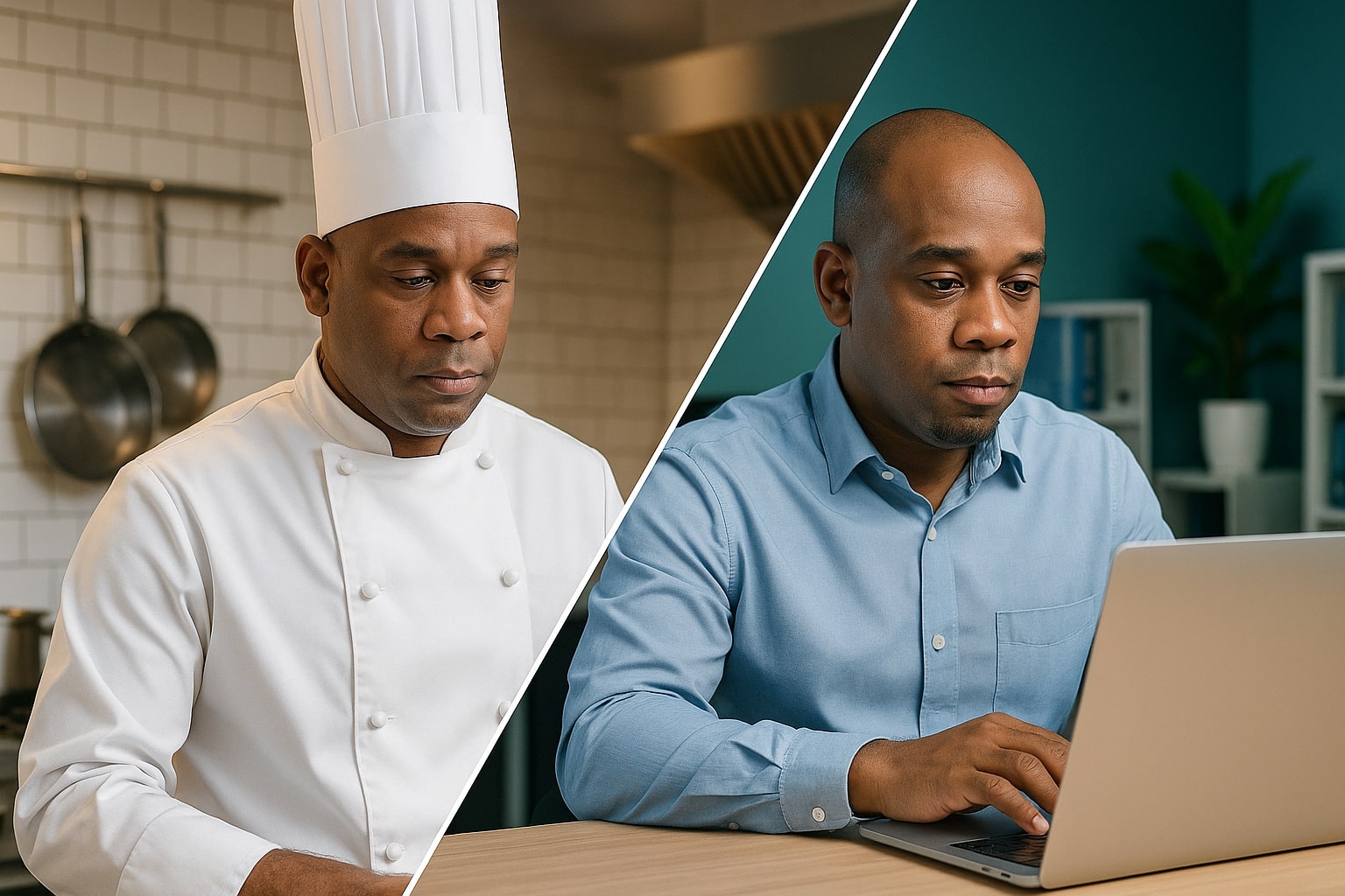 Chef transitioning to tech entrepreneur